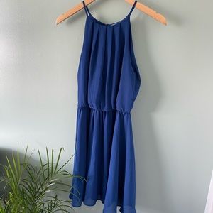 Lush Cobalt Blue Dress
